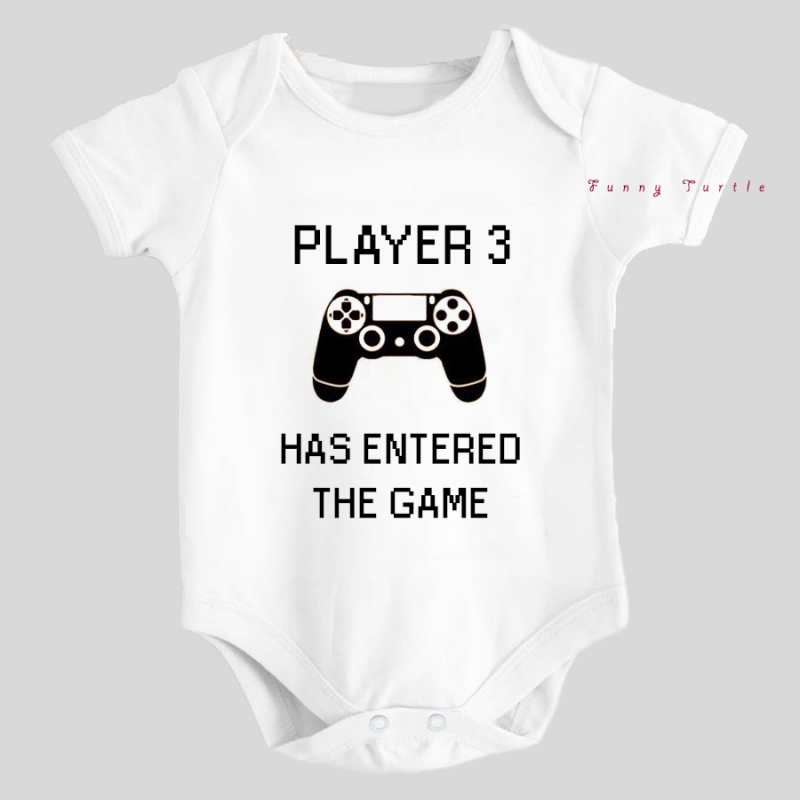 player 3 has entered the game baby grow