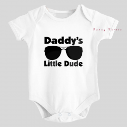 Daddy's Little Dude Baby Grow